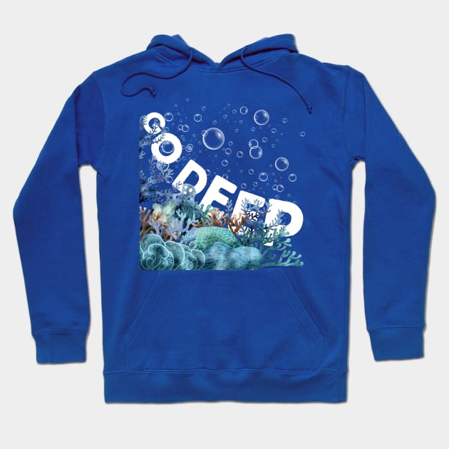 Go Deep - Autistic Pride Special Interests Hoodie by The Autistic Culture Podcast